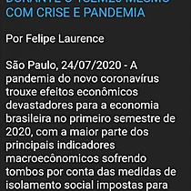 Especial: investimentos de risco crescem no brasil durante o 1sem20 mesmo com crise e pandemia